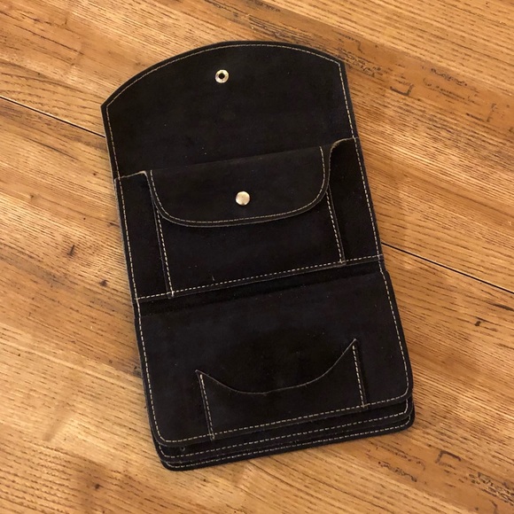Vintage Suede Wallet - Picture 3 of 12
